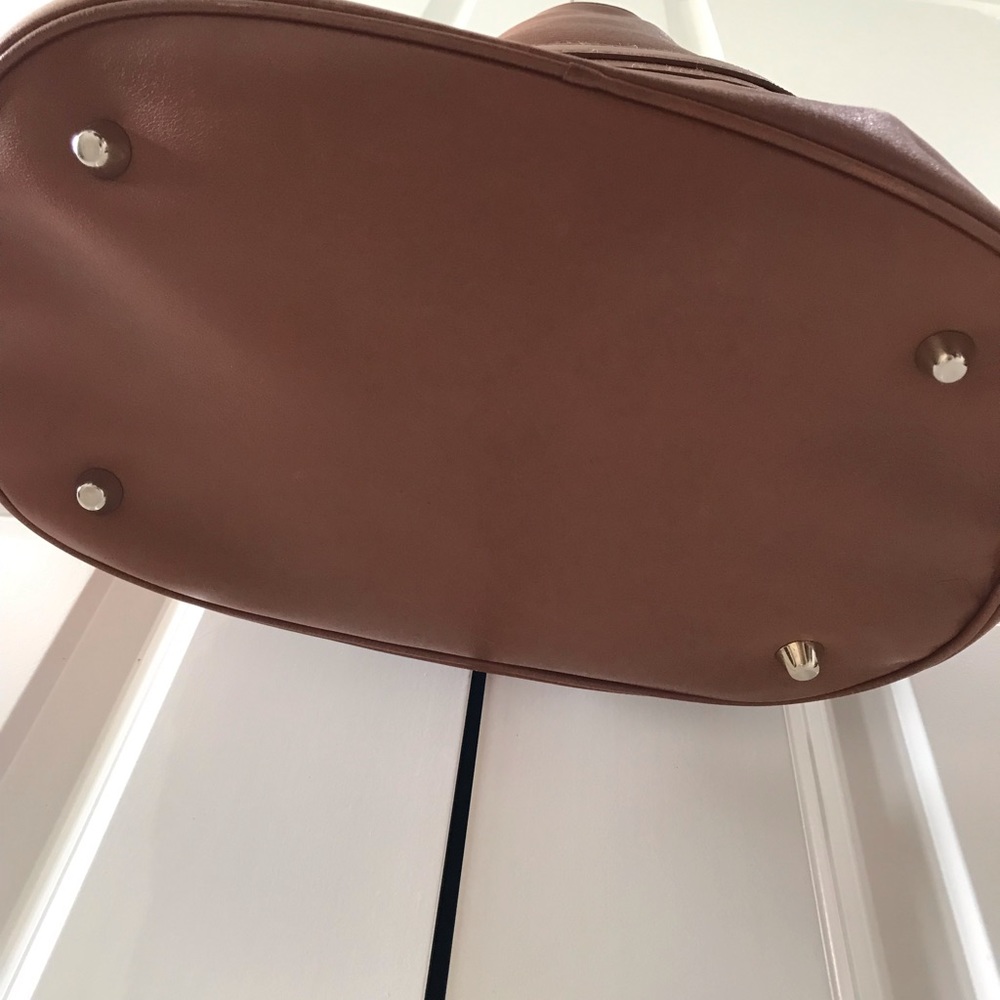 Unique Burberry Brown Leather Extra Large Hobo Bag - image 5